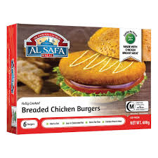 AL SAFA BRD CHICK BURGR 600G